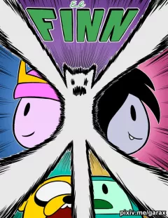 El Finn (Adventure Time) [Garabatoz] rule 34 porn comic cover