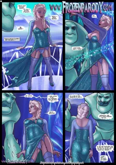 Elsa Meets Jack (Frozen) [FrozenParody] rule 34 porn comic cover