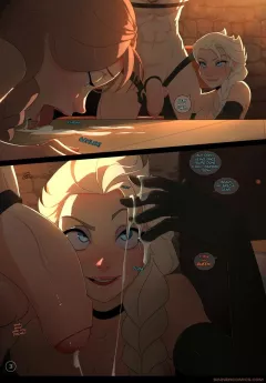 Elsa’s Dungeon (Frozen) [SillyGirl] rule 34 porn comic cover