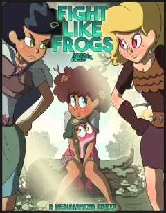 Fight Like Frogs (Amphibia) [MedullaMind] rule 34 porn comic cover