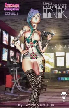 Futanari Ink [Tease Comix] rule 34 porn comic cover