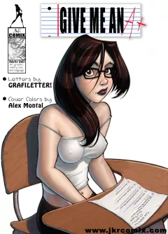 Give Me An A+ [JKRComix] rule 34 porn comic cover