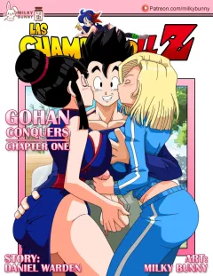 Gohan Conquers (Dragon Ball Z) [Milky Bunny] rule 34 porn comic cover