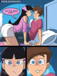 Gosh You’re so Pretty (The Fairly OddParents) [Hermit Moth] rule 34 porn comic cover