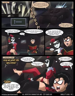 Harley’s Ride (Batman) [Hermit Moth] rule 34 porn comic cover
