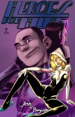 Heroes For Hire (Spider-Man) [Bayushi] rule 34 porn comic cover