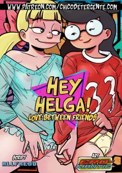Hey Helga! (Hey Arnold!) [Ero-Mantic] rule 34 porn comic cover