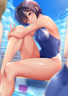 Hinata Natsumi – Swimsuit Ecchi [Kanabun] rule 34 porn comic cover