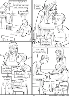 Homework Trouble [JDseal] rule 34 porn comic cover