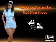 Hot Like Fever – Celeste [PigKing] rule 34 porn comic cover