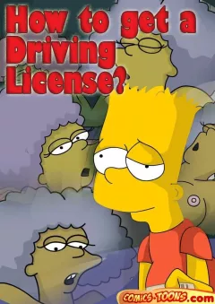 How to get a Driving License ? (The Simpsons) [Comics-Toons] rule 34 porn comic cover
