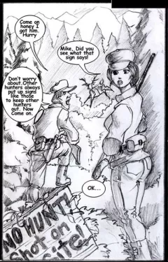 Hunt [IllustratedInterracial] rule 34 porn comic cover