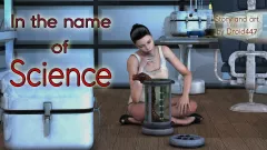 In The Name Of Science [3DMonsterStories] rule 34 porn comic cover