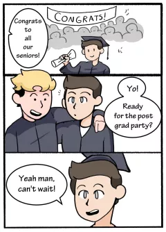 Incest Graduation Day [DeadEndDraws] rule 34 porn comic cover