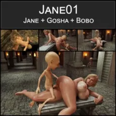 Jane [Blackadder] rule 34 porn comic cover