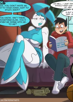 Jenny’s Visit (My Life As A Teenage Robot) [Hermit Moth] rule 34 porn comic cover