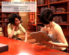 Kari’s Library Quickie [Senderland Studios] rule 34 porn comic cover