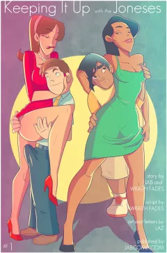 Keeping It Up With The Joneses [JABComix] rule 34 porn comic cover