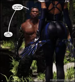 Kitana VS Jax (Mortal Kombat) [Darklord] rule 34 porn comic cover