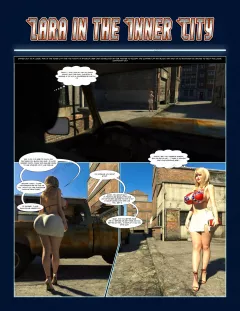 Lara In The Inner City [Moiarte3D] rule 34 porn comic cover