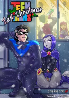 Last Christmas (Teen Titans) [Macergo] rule 34 porn comic cover