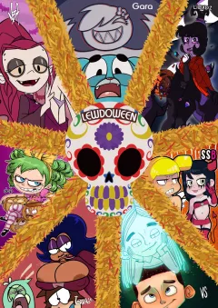 Lewdoween (Various) [N3F] rule 34 porn comic cover