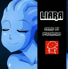 Liara (Mass Effect) [WitchKing00] rule 34 porn comic cover