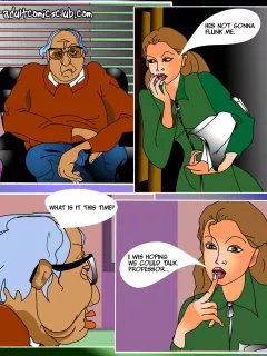 Lucky Professor [AdultComicsClub] rule 34 porn comic cover