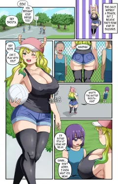 Lucoa (Miss Kobayashi’s Dragon Maid) [Pink Pawg] rule 34 porn comic cover