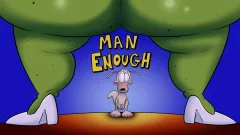 Man Enough (Rocko’s Modern Life) [Blargsnarf] rule 34 porn comic cover