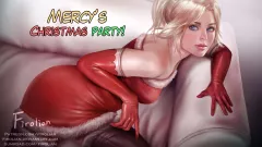 Mercy’s Christmas Party (Overwatch) [Firolian] rule 34 porn comic cover