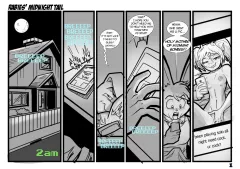 Midnight Tail [Rabies T Lagomorph] rule 34 porn comic cover