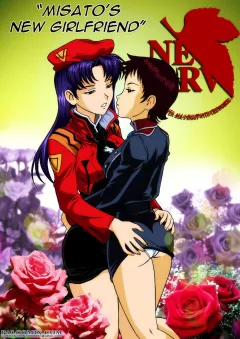 Misato’s New Girlfriend (Neon Genesis Evangelion) [Palcomix] rule 34 porn comic cover
