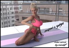 Mom’s Yoga [NandoF] rule 34 porn comic cover