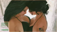 Morning Stroll – Aliya and Simona [DB-Spencer] rule 34 porn comic cover