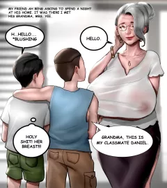 My Friend’s Grandma [Scarlett Ann] rule 34 porn comic cover