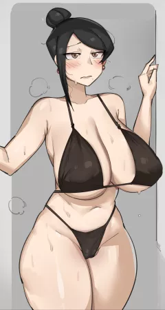 My Superior Came Over for the Night (Bijin Onna Joushi Takizawa-san) [Elijahzx] rule 34 porn comic cover