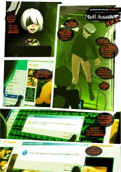 NieR: Automata XXX (NieR: Automata) [SillyGirl] rule 34 porn comic cover