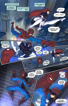 Ohhh, What A Tangled Web… (Spider-Man) [Fred Perry] rule 34 porn comic cover