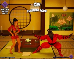 Oni [Scorpio69] rule 34 porn comic cover