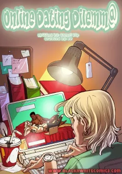 Online Dating Dilemma [BlackNWhiteComics] rule 34 porn comic cover