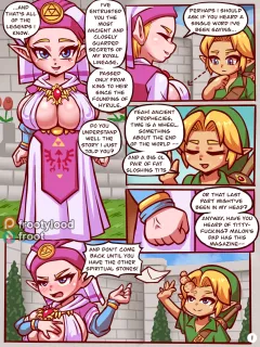 Orgasms of Time (The Legend of Zelda) [Mossy Froot] rule 34 porn comic cover