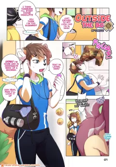 Outside The Box [Tokifuji] rule 34 porn comic cover