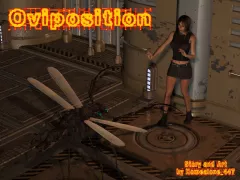 Oviposition [3DMonsterStories] rule 34 porn comic cover