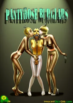 Pantyhose Burglars – Priya, Nicole, Amanda, Tommy [InnocentDickGirls] rule 34 porn comic cover