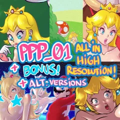 Peach Pregnancy Project (Mario) [SuperSatanSon] rule 34 porn comic cover