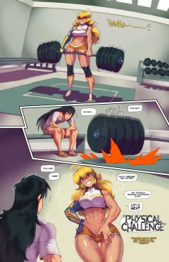 Physical Challenge (RWBY) [Fred Perry] rule 34 porn comic cover