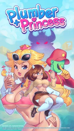 Plumber+Princess (Mario Series) [SuperSatanSon] rule 34 porn comic cover