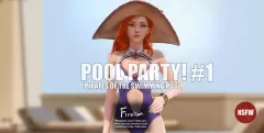 Pool Party (League Of Legends) [Firolian] rule 34 porn comic cover
