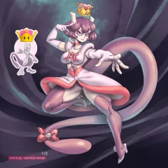 Princess Mewtwo (Pokemon) [SuperSatanSon] rule 34 porn comic cover